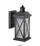 Ridley Ge 14"H 1-LIGHT Dark Gray Brushed Bronze Outdoor Wall Lantern Sconce. Fixed Price $89.99.
