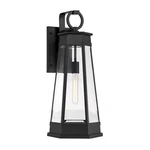 Savoy House Payne 1LT 26" Outdoor Wall Lantern, Black/clear Beveled 5-207-BK. Fixed Price $430.00.