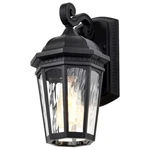 Nuvo Lighting East River 1 Lt Outdoor Small Wall Lantern, Black/water 60-5945. Fixed Price $99.99.
