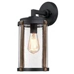 Westinghouse 6358600 Armin Light 16" Tall Outdoor Wall Sconce - Black. Fixed Price $100.42.