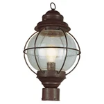 Trans Globe Onion Lantern Post Top 15" Bronze - 69902 Rbz. Fixed Price $99.99.