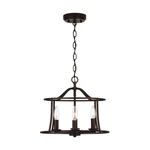 Capital Lighting Cameron 15" Wide Candle Semi-flush Chandelier 239541BZ. Fixed Price $149.00.