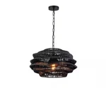 Ele & Decor Aaron 11 In. 1-LIGHT Black Dimmable Outdoor Wicker Pendant. Fixed Price $92.00.