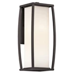 Kichler Bowen Outdoor Wall 2LT, Architectural Bronze, Satin Etch Opal - 49339AZ. Fixed Price $589.99.