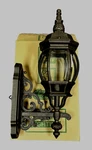 Nib Savant Lighting 7711-13 Exterior Fixture Wall Mount Dark Bronze. Fixed Price $39.00.