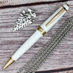 Cross Bailey Light Ballpoint Pen, Polished White & Gold, Brand New. Fixed Price $24.95.