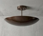 Mid Century Modern Brass Flush Mount Light Fixture Sputnik Chandelier Pendan. Fixed Price $338.99.