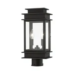 Livex Lighting 2015 Princeton 17" Tall Post - Black / Polished. Fixed Price $639.96.