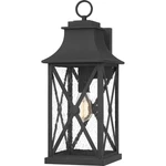 Quoizel ELB8409MB Open Box Ellerbee Outdoor Wall Light Mottled Black. Fixed Price $150.00.