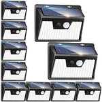 Peasur Solar Lights Outdoor 10 PACK/140LED Pack, Cool White. Fixed Price $51.22.