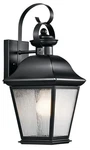 Kichler 9708BK Mount Vernon Medium Outdoor Wall Lantern Painted Black. Fixed Price $359.99.