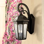 Kichler Courtyard 26 1/2" High Bronze Outdoor Wall Light. Fixed Price $679.99.