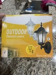 Premium Outdoor 6-PANEL Wall Mount Lanter System W/ Smart Photocell Sensor. Fixed Price $5.00.