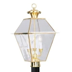 Livex Lighting 2384-02 Westover Polished Brass Outdoor. Fixed Price $449.90.