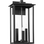 Quorum Westerly Outdoor Light Wall Mount, Noir 7027-3-69. Fixed Price $226.40.