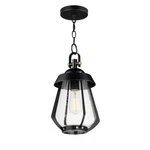 Maxim Lighting Mariner 1LT Outdoor Pendant, Black/brass/seedy - 30621CDBKAB. Fixed Price $168.30.