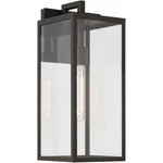 Kichler Branner Outdoor Wall Light, Medium, Black/clear - 59112BKT. Fixed Price $274.99.