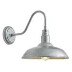 Goalplus 10IN Dome Outdoor Gooseneck Barn Light Sliver Exterior Patio Wall Lante. Fixed Price $63.36.