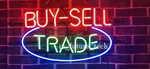 24"X20" Buy Sell Trade Neon Sign Light Lamp Wall Artwork Gift Display Beer Ls. Fixed Price $200.98.