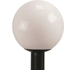 Liteco FG212-I100-BW Black Outdoor White Globe With Post Top Fitter. Fixed Price $171.07.