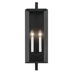 Kichler Kroft 24" Outdoor Wall Light, Textured Black/clear - 59133BKT. Fixed Price $569.99.