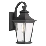 Emliviar Outdoor Wall Lantern, 1-LIGHT Exterior Mount With Clear G.... Fixed Price $128.73.