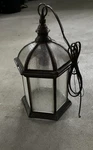 Trans Globe Lighting Outdoor Hanging Lantern Bronze Glass Pendant 4183RT. Fixed Price $25.00.