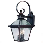 Acclaim Lighting Bay Street 3 Wall Sconce, Architectural Bronze - 7672ABZ. Fixed Price $250.00.