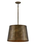Burnished Bronze Led Pendant From The Alder Collection. Fixed Price $879.00.