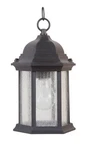 Craftmade Z291 Hex Style Cast Light 6-1/2"W Outdoor Mini Black. Fixed Price $32.51.