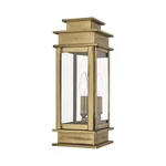Livex Lighting 2013 Princeton Outdoor Wall Sconce - Brass. Fixed Price $383.96.