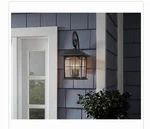Home Decorators Brimfield 17.5 In. Aged Iron 3-LIGHT Outdoor Wall Sconce. Fixed Price $46.75.