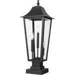 Z-lite 5008PHBS-SQPM-BK Gannon Post Light Accessories Black. Fixed Price $500.00.