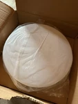New Progress Lighting P7376-30 120V Hard-nox Two-light Flush Mount White. Fixed Price $29.99.