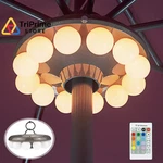 Bigmonat Patio Umbrella Light Outdoor With Rf Remote Bronze-milky Bulb. Fixed Price $65.99.