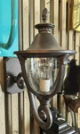 Melissa Lighting TC343063 Wall Fixture Old Bronze Finish Clear Seedy Glass. Fixed Price $129.00.