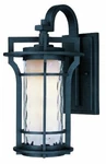 Maxim Lighting 30486WGBO One Water Glass Wall Lantern, Black Oxide. Fixed Price $358.00.