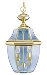 Livex Lighting 2255 Brass Monterey 2-LIGHT Outdoor Pendant. Fixed Price $293.96.