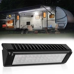 Mictuning 9" 54W 2000LM Rv Porch Light Camper Led Exterior Utility Awning. Fixed Price $32.08.
