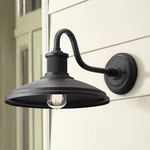Kichler Allenbury 9" High Industrial Textured Black Outdoor Wall Light. Fixed Price $234.99.
