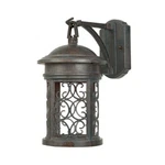 Designers Fountain Ellington 7" Wall Lantern, Mediterranean Patina 31111-MP. Fixed Price $107.60.
