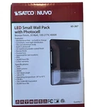 Nuvo Satco 65-267 Led Small Wall Pack With Photocell New #S4. Fixed Price $35.00.