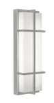Afx AUGW0720LAJMV August 20" Tall Led Outdoor Wall Sconce - Painted Nickel /. Fixed Price $204.00.