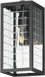 Maxim 30692CL Magnus 13" Tall Outdoor Wall Sconce - Black. Fixed Price $88.40.