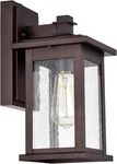 Dusk To Dawn Outdoor Wall Light Fixture, Oil Rubbed Bronze Exterior Sconce. Fixed Price $103.99.