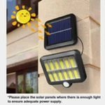 234LED Solar Split Wall Single-head Outdoor Security Lighting For Garden. Fixed Price $19.00.