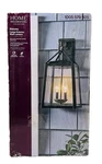 Home Decorators Collection Blakeley 19.25 In. Transitional 2-LIGHT Black Outdoor. Fixed Price $29.99.