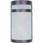 Maxim Arc 2-LIGHT Outdoor Wall Lantern Oil Rubbed Bronze 5002FTOI. Fixed Price $122.40.
