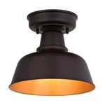 Vaxcel Cody 10.25"W Outdoor Semi-flush, Bronze/light Gold/metal T0770. Fixed Price $64.99.