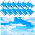 Hortsun 12 Pcs Fluorescent Light Covers Bulk, 4 X Ft Magnetic Drop. Fixed Price $41.80.